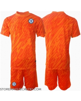 Chelsea Portiere Maglia Gara Casa Repliche 2024-25 Bambino
